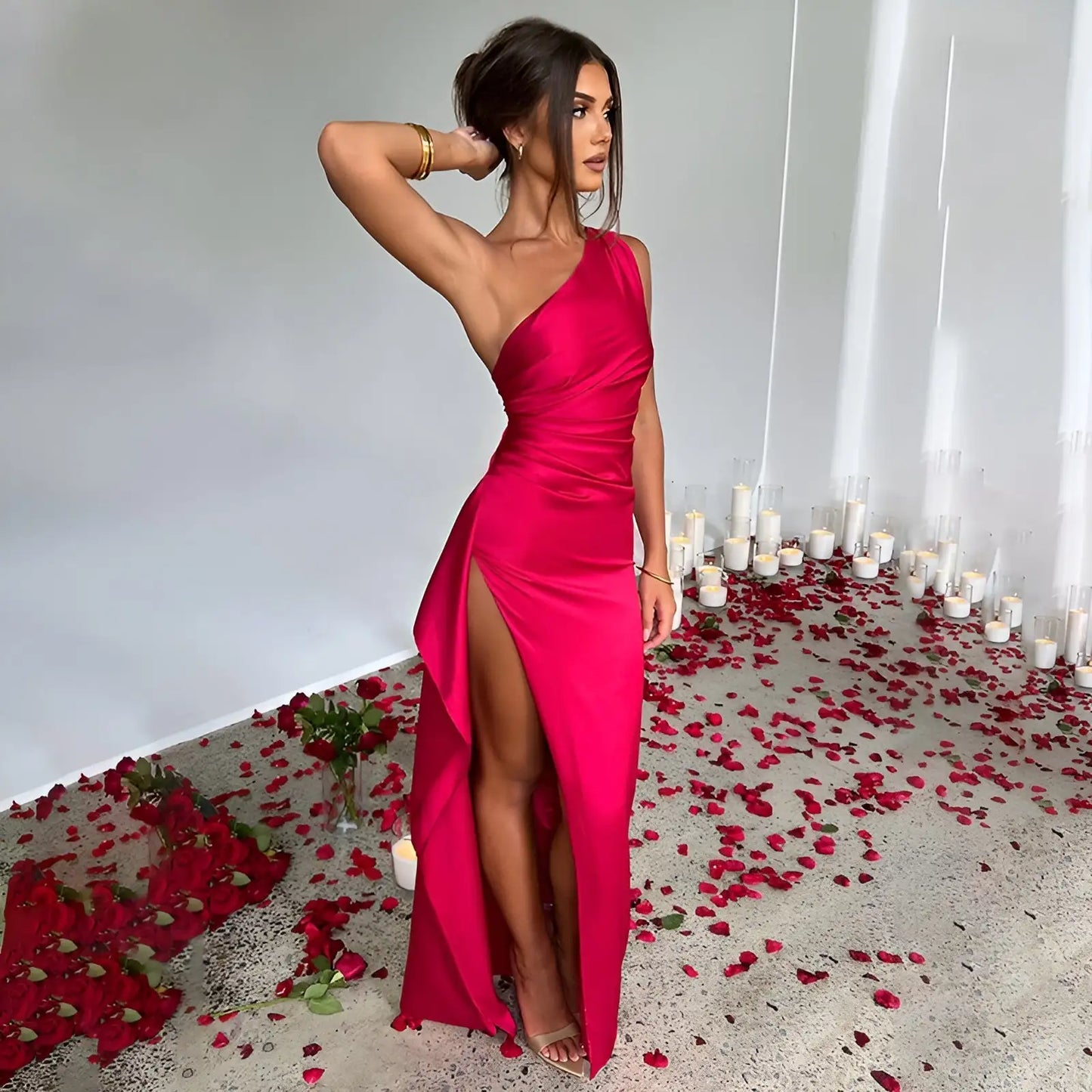 Luna | Satin Luxe Dress