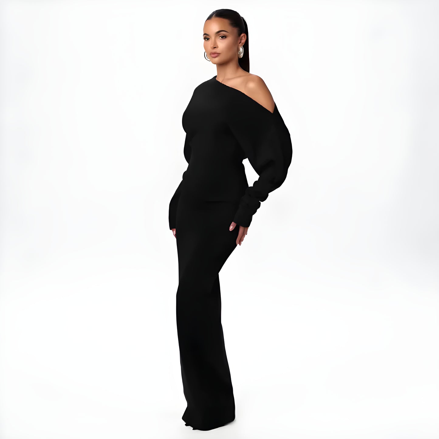 Mila | Slim Fit Long Sleeve Dress