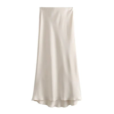 Aurora | Satin Glow Skirt