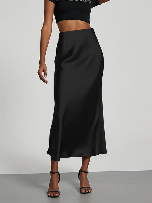 Aurora | Satin Glow Skirt