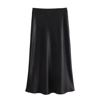 Aurora | Satin Glow Skirt
