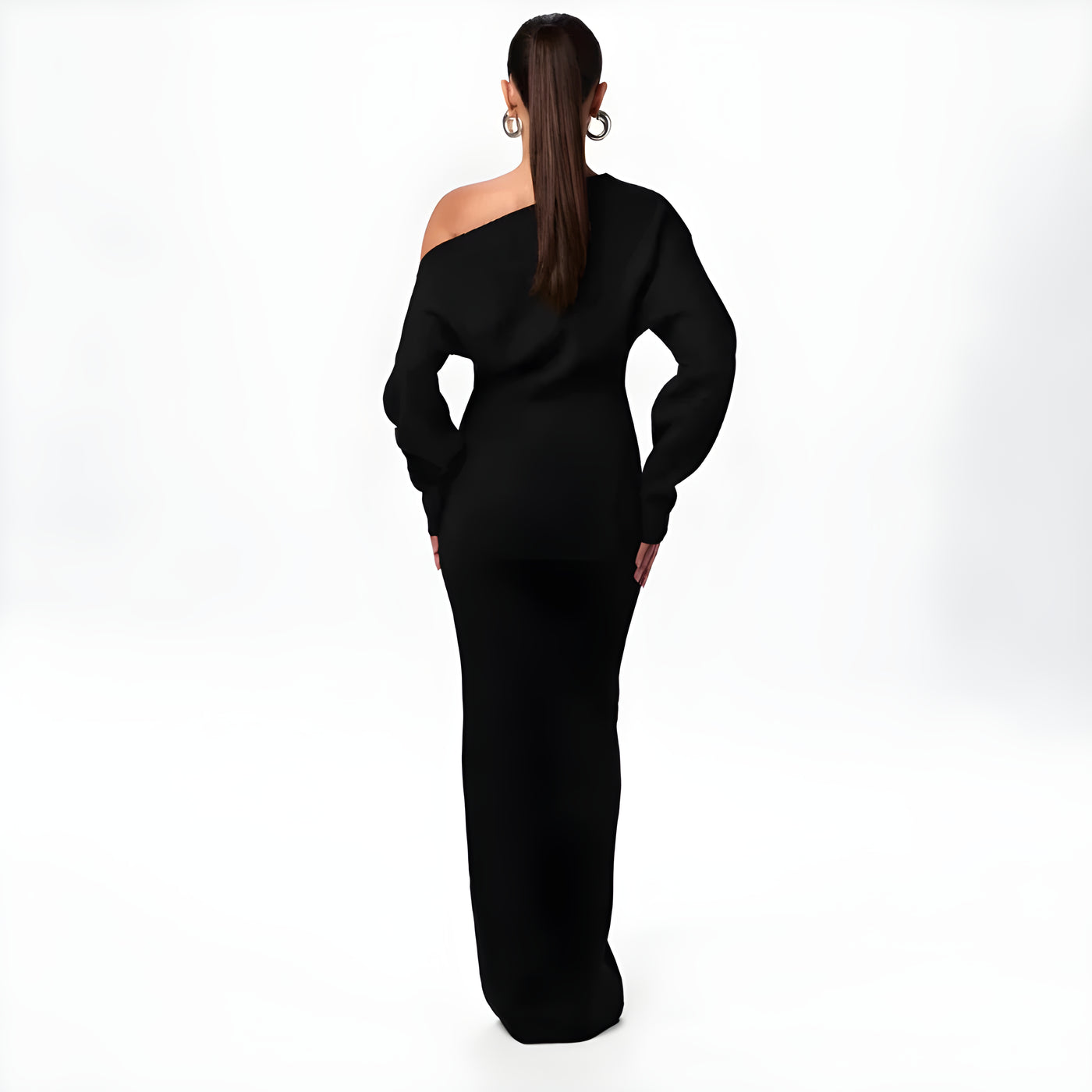 Mila | Slim Fit Long Sleeve Dress