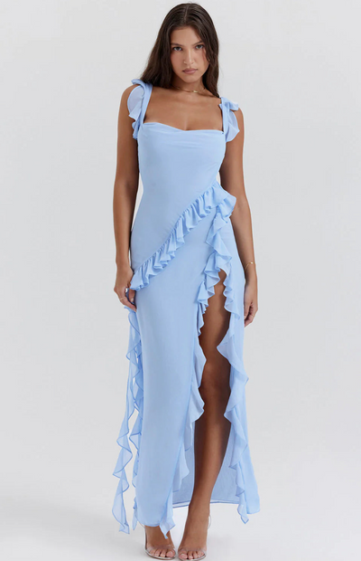 Viviana | Ruffle Maxi Dress