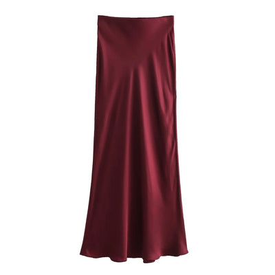 Aurora | Satin Glow Skirt