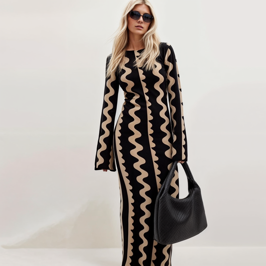 Stella | Elegant Flare Maxi Dress