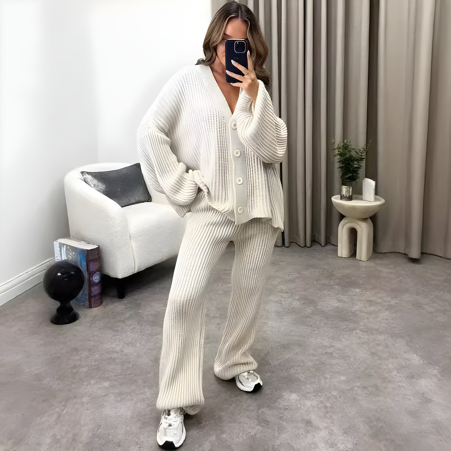 Charlotte | Woolen Two-Piece Casual Set