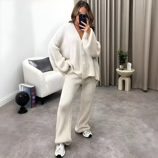 Charlotte | Woolen Two-Piece Casual Set