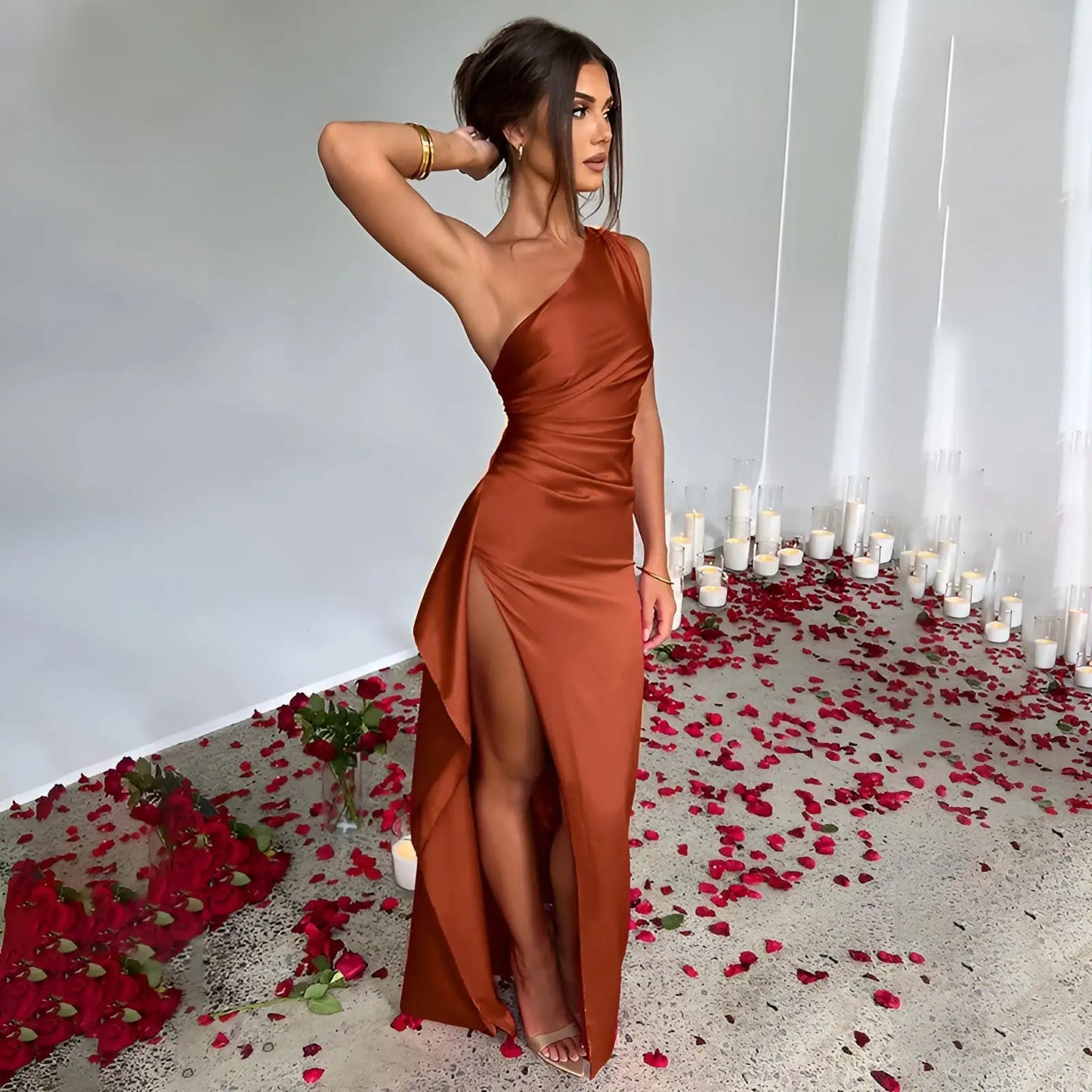 Luna | Satin Luxe Dress