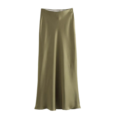 Aurora | Satin Glow Skirt